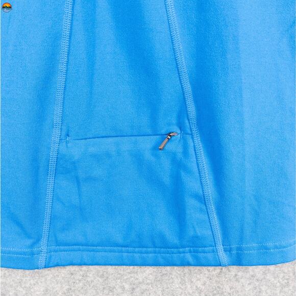 Lucy Racerback Tank Top Blue Black Cross-Back Activewear Yoga gymcore Women's XL - Picture 9 of 10